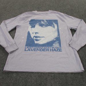 Taylor Swift Shirt Adult M Purple Midnights Lavender Haze Graphic Tour Womens
